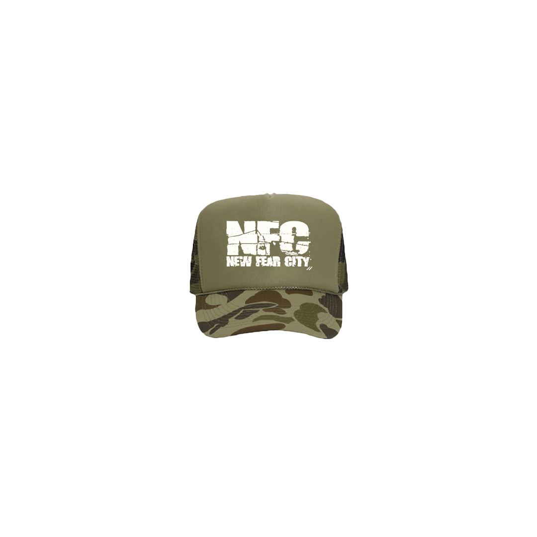 NFC Logo Trucker Cap [Camo]
